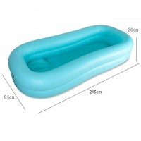 medical bath in bed inflatable disable bathtub