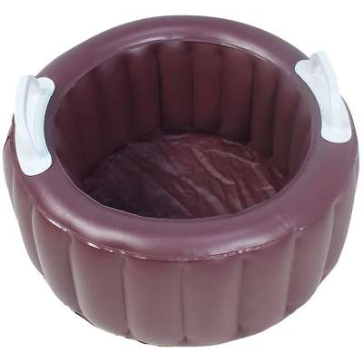 FUDUOSHENG Folding Inflatable Portable Travel Spa Foot Care Bath Basin Soft and Comfortable Durable cooler