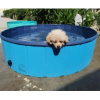 Foldable easy set portable pet bath pool dog swimming pool animal cleaning pool