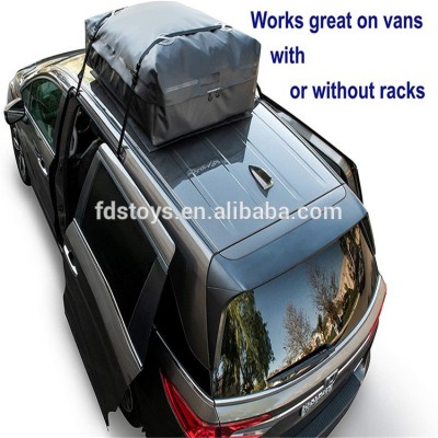 Direct factory Rooftop Cargo Bag 100% Waterproof Excellent Quality Car Roof Carrier Bag Fits SUV ATV Jeep Van