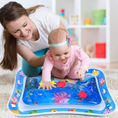 Cute Baby Water Mat Infant Toy Inflatable Play Mat for Baby