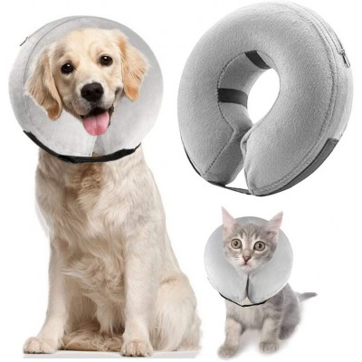 Retail Wholesale Pet Dog Inflatable Collar Soft Dog Cats Protective Inflatable Recovery Dog Collar