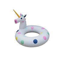 Wholesale Colorful Unicorn Inflatable Swimming Ring