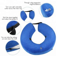 pet with supplies PVC inflatable collar pet cats and dogs bite prevention pet collar