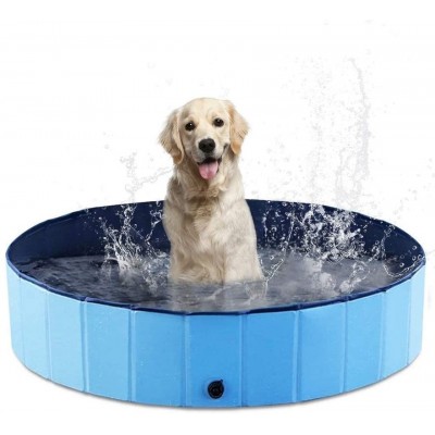 On Stock Portable Foldable Dog Swimming Pool Pet Dogs Bathtub