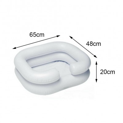 plastic inflatable shampoo basin for bed home