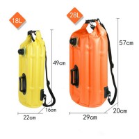 PVC Waterproof Bag Swimming Buoy Safety Float Inflatable Flotation Air Bag Dry