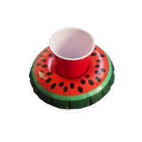 Wholesale Custom Single Hole Watermelon Cup Holder Swimming Pool Drink Cooler Holder