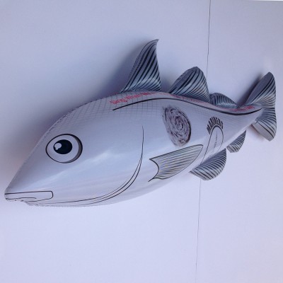 giant plastic inflatable advertising fish