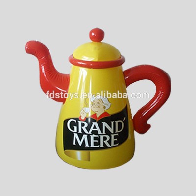 Custom promotion giant PVC inflatable kettle