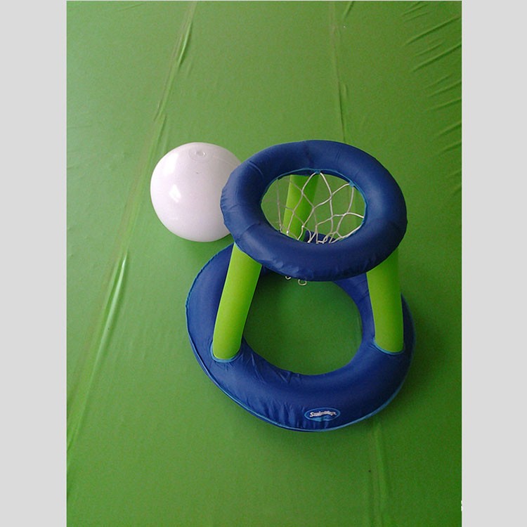 plastic inflatable mini pool float basketball hoop