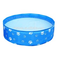 stock 80CM  Foldable Dog Pet Bath swimming Pool and  Kiddie Pool