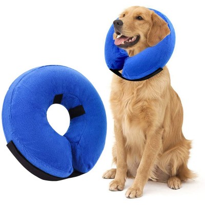 Wholesales order stock piece Direct factory  inflatable protective pet dog  cat collar